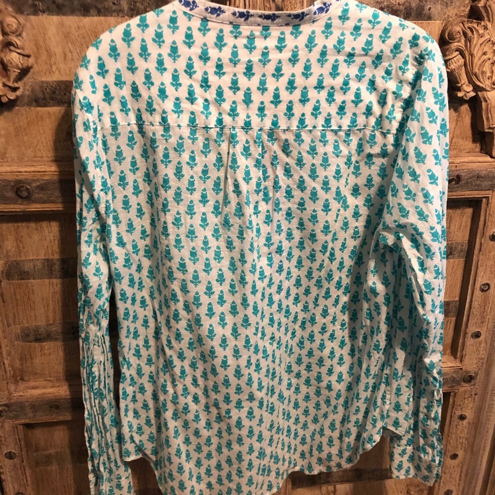 J. crew ling sleeve blouse